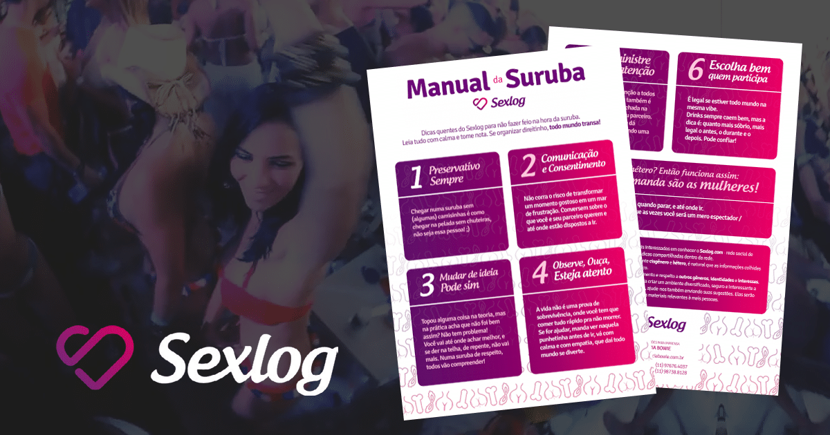 Leia mais sobre o artigo Manual da Suruba Sexlog: dicas infalíveis para começar uma orgia!