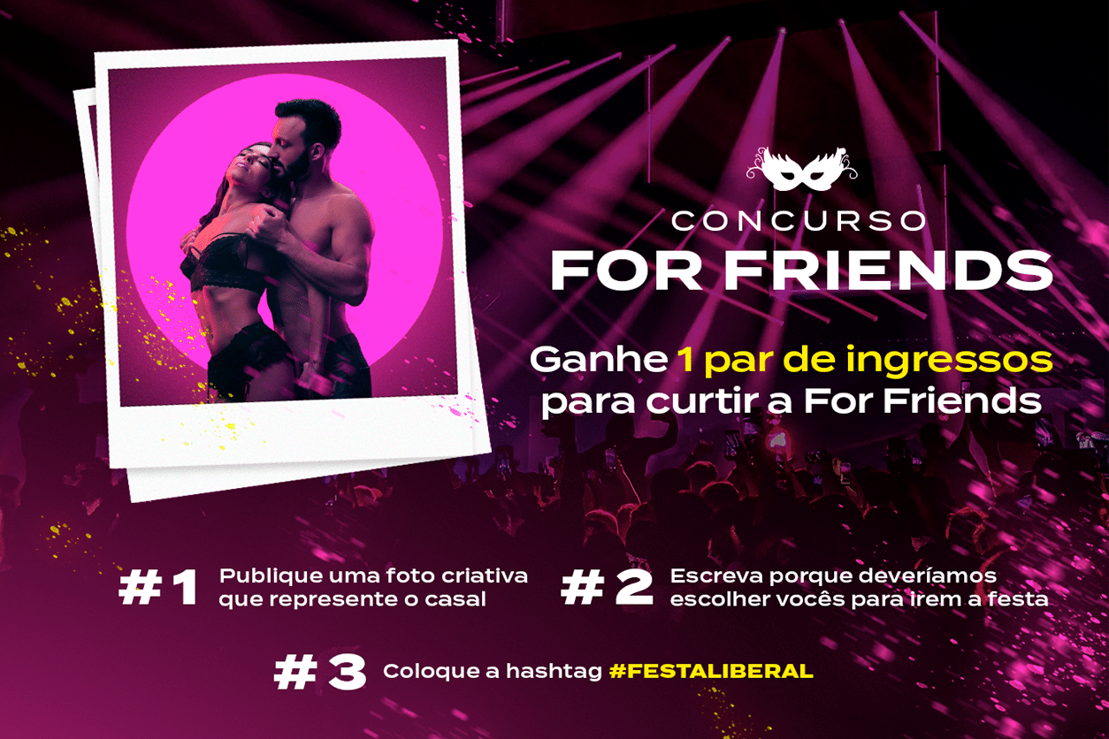 Leia mais sobre o artigo Concurso For Friends | Sexlog