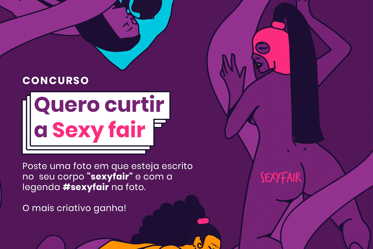 No momento, você está visualizando Concurso Quero Curtir a Sexy Fair 2019 | Sexlog