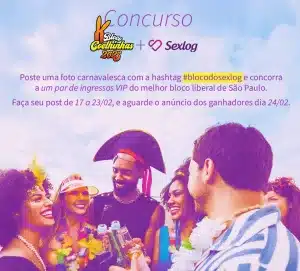 Leia mais sobre o artigo Concurso Bloco das Coelhinhas e Sexlog